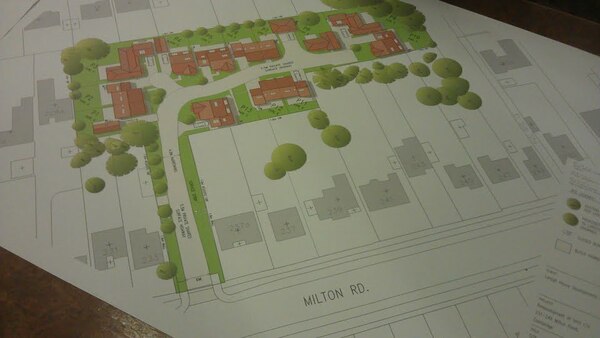 The photo for Milton Road Housing Development in Back Gardens 12/1537/FUL.